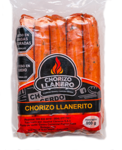[056027] Chorizo LLanerito 10 Unidades 900Gr