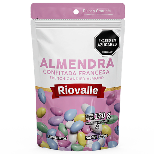 [056045] Almendra Francesa Confitada Riovalle 120Gr