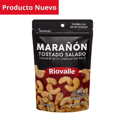 [056049] Marañon Tostado Salado Riovalle 80Gr