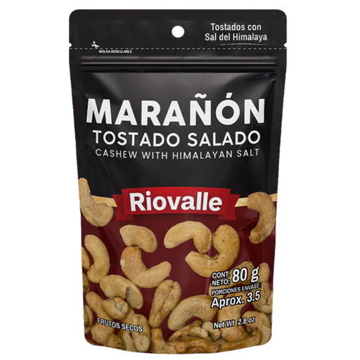 [056049] Marañon Tostado Salado Riovalle 80Gr