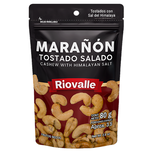 [056049] Marañon Tostado Salado Riovalle 80Gr