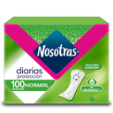 Protectores Nosotras Diarios Normal 100 Unidades