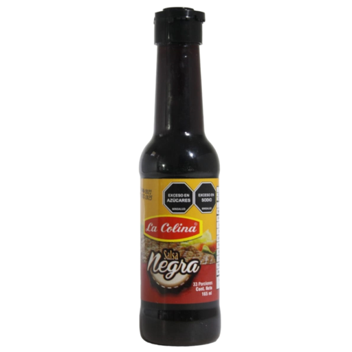 [056077] Salsa Negra La Colina 165Ml