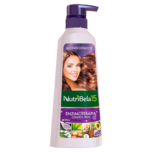 [056084] Acondicionador  Nutribela Enzimoterapia Control Frizz 370Ml