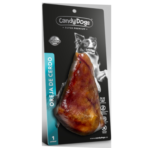 [056146] Oreja De Cerdo Perros Candy Dogs