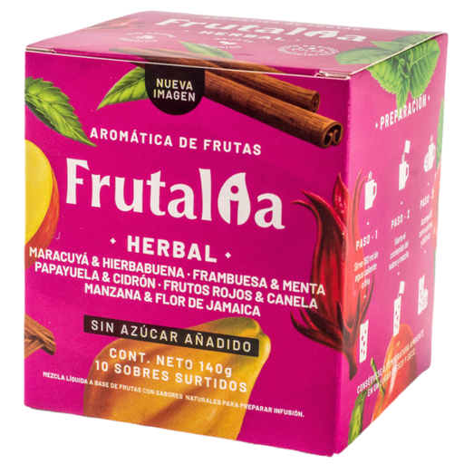 [056156] Aromática De Frutas Líquida Frutalia Herbal Surtida 140Gr