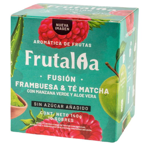 [056159] Aromática Líquida Frutalia Fusión Frambuesa Y Té Matcha 140Gr