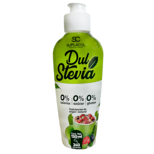 [056177] Endulzante Líquido  Origen Natural Dul Stevia Suplacol 120Ml