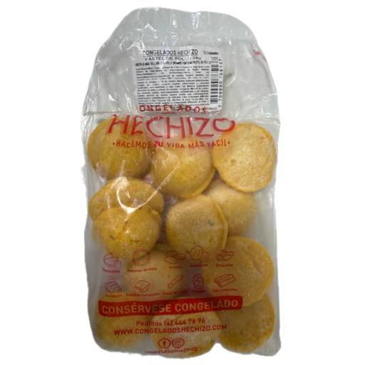 [056234] Pastel De Pollo Hechizo 12 Unidades 408Gr