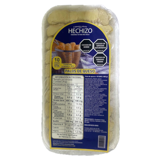 [056235] Palos De Queso Hechizo 10 Unidades 400Gr