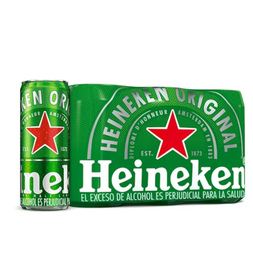 [056239] Cerveza Heineken Lata 310Cc 6 Unidades