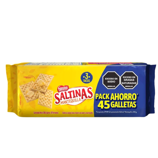 [056242] Galleta Saltinas Mantequilla 3Tacos 288Gr