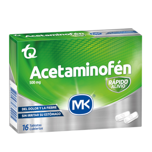 [004267] Acetaminofén Rápido Alivio 16 Tabletas