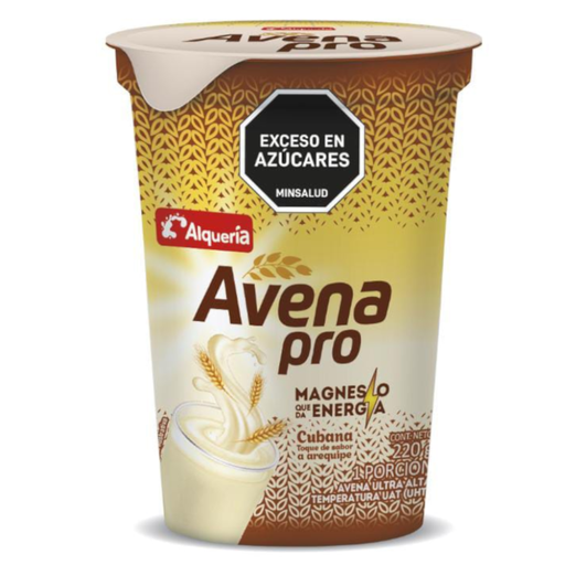[056266] Avena Pro Alqueria Cubana Con Arequipe 220Gr