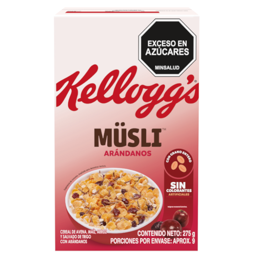 [056283] Cereal Musli Con Arándanos Kellogg's 275Gr