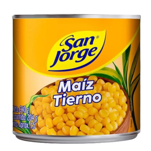 [056340] Maíz Tierno San Jorge Lata 340Gr