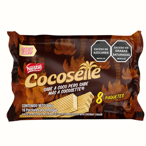 [056351] Galleta Cocosette Wafer 8 Unidades 368Gr