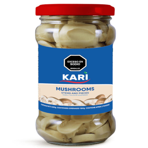 [056359] Champiñones Tajados Karí 280Gr
