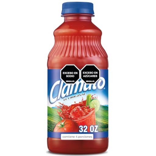 [056374] Cocktail Jugo Tomate Clamato Original 946Ml
