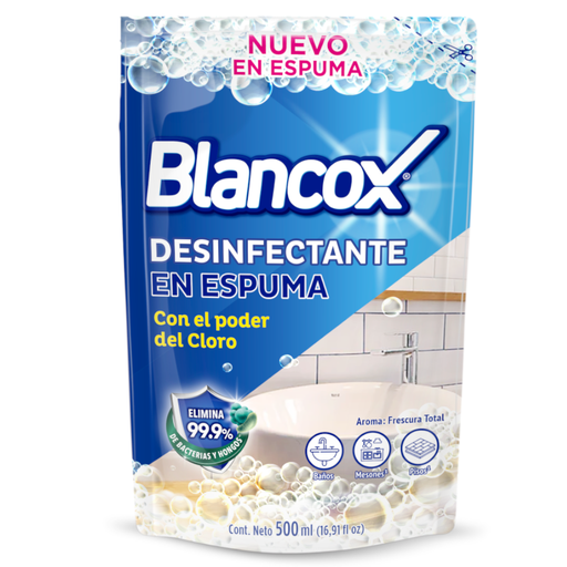 [056388] Blancox Desinfectante En Espuma Repuesto Doypak 500Ml