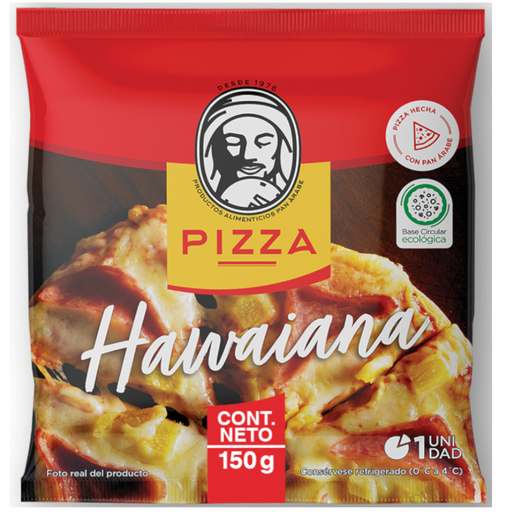 [056393] Pizza Pan Árabe Hawaina 150Gr