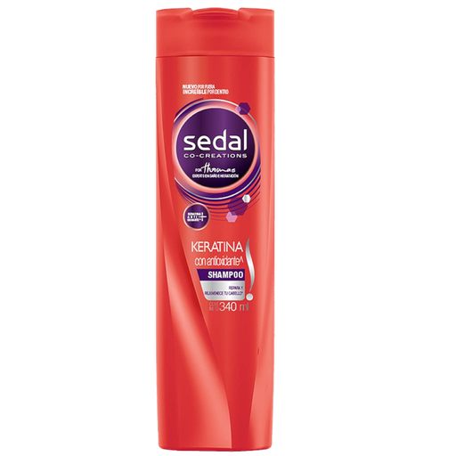[056394] Shampoo Sedal Keratina Con Antioxidante 340Ml