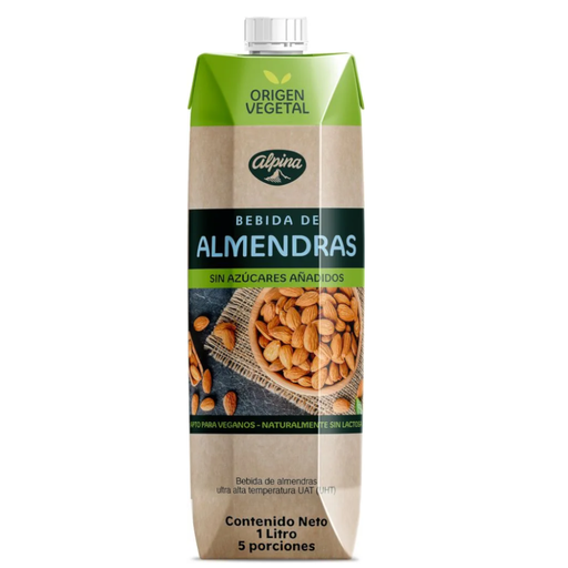 [046340] Bebida  Almendras Alpina Original Tetrapak 1000Ml