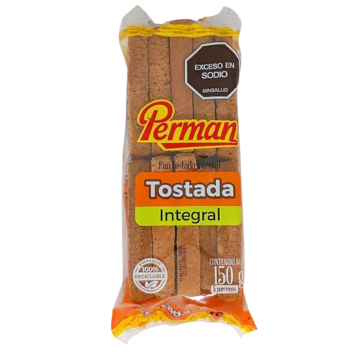 [056418] Tostada Integral Perman 150Gr