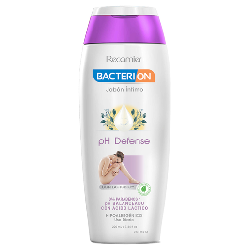 [056428] Jabón Íntimo Bacterión Ph Defense Neutro 220Ml