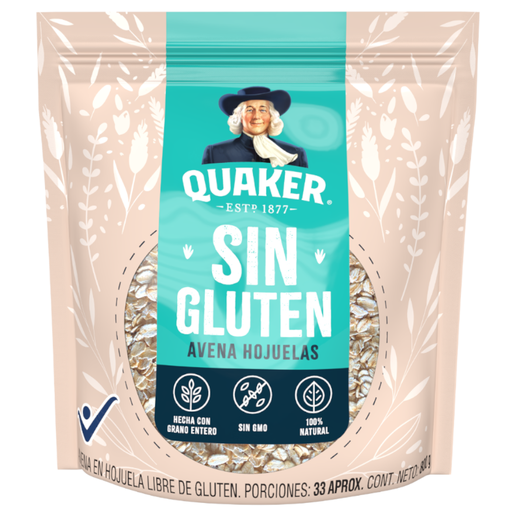 [056443] Avena Hojuelas Quaker Sin Gluten 800Gr