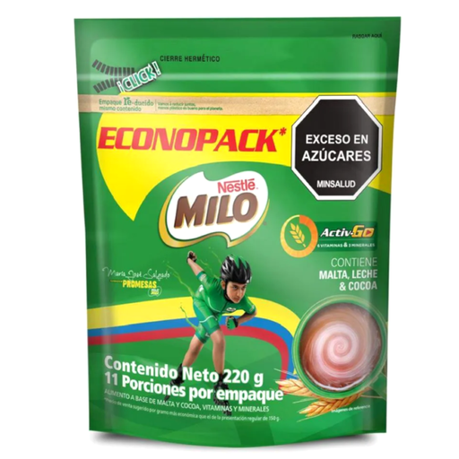 [056444] Milo Activ-Go Doypack 220Gr