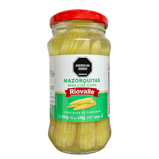 [056460] Mazorquitas Riovalle Frasco 250Gr
