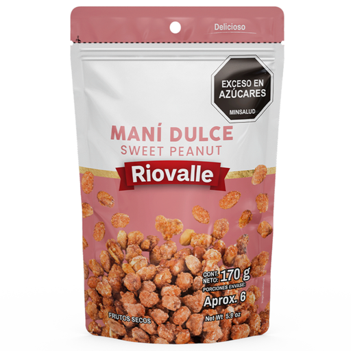 [056461] Maní Dulce Riovalle 170Gr