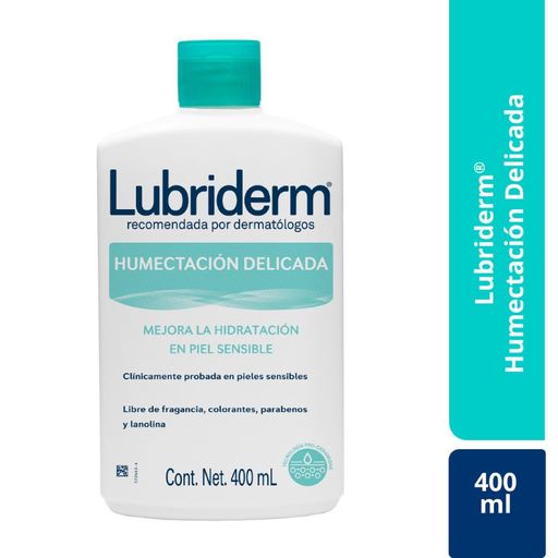 [056465] Crema Lubriderm  Humectación Delicada 400Ml