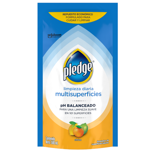 [056475] Limpiador Multiusos Pledge Cítrico Multisuperficies 500Ml