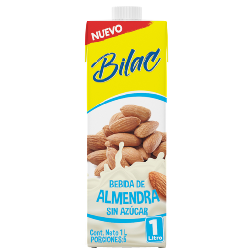 [056565] Bebida  Almendras Bilac Sin Azúcar Tetrapak 1L