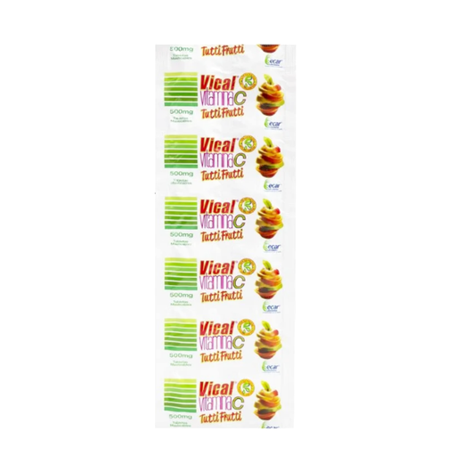 [056578] Vitamina C Vical Tutti Frutti Sachet 12 Unidades