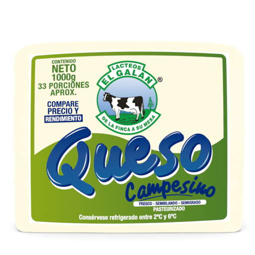 [056589] Queso Campesino El Galan 1000Gr