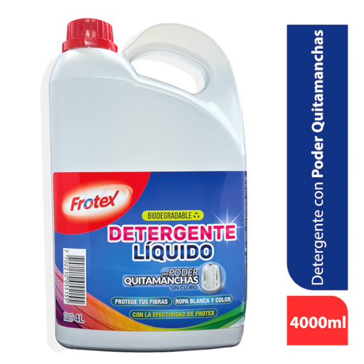 [056617] Detergente Líquido Frotex Quitamanchas 4L