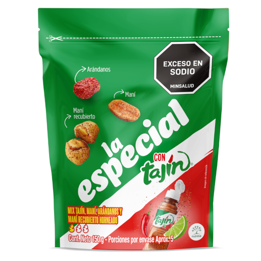 [056620] Maní La Especial Con Tajín Doypack 150Gr