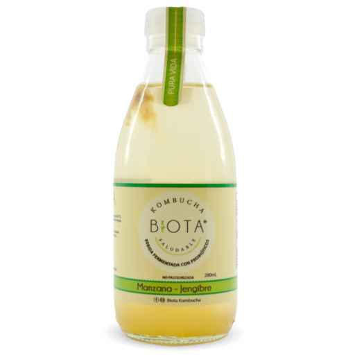 [056636] Bebida Fermentada Biota Manzana - Jengibre 280Ml