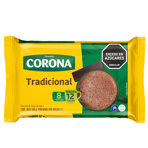 [056660] Chocolate Corona Tradicional 200Gr