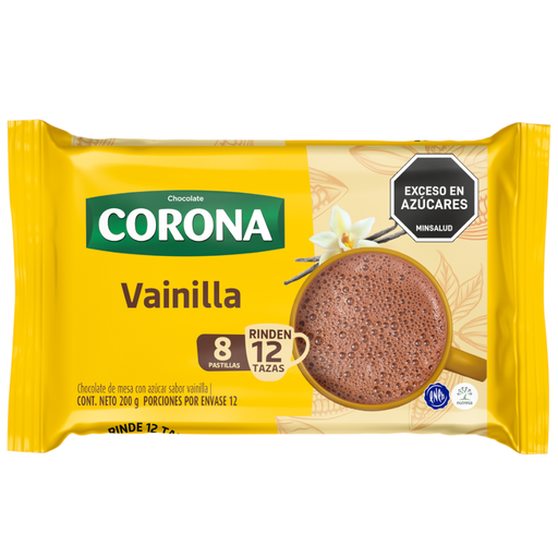 [056664] Chocolate Corona Vainilla 200Gr
