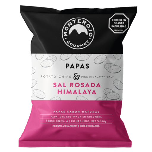 [056692] Papas Sal Rosada Himalaya Monterojo Gourmet 100Gr