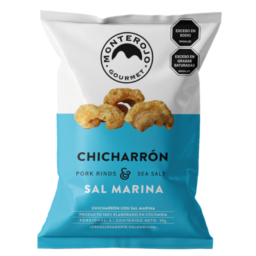 [056694] Chicharrón Sal Marina Monterojo Gourmet  90Gr