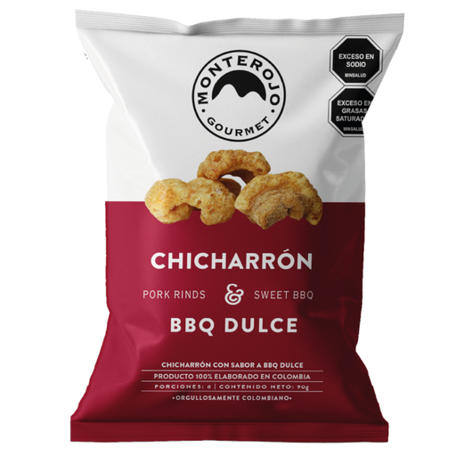 [056696] Chicharrón BBQ Dulce Monterojo Gourmet  90Gr