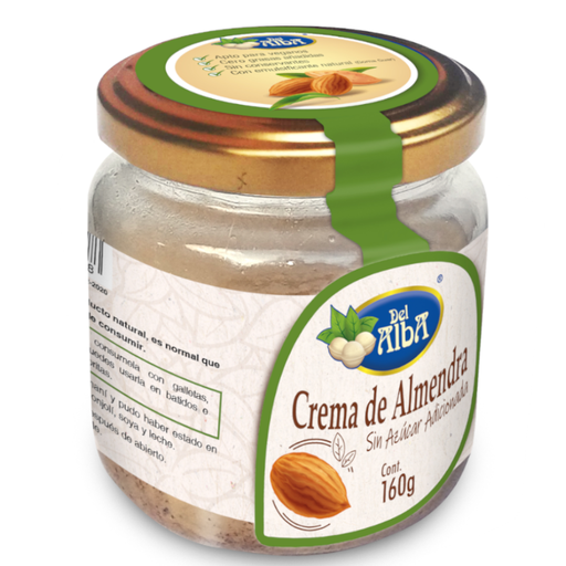 [056714] Crema De Almendras Del Alba 160Gr