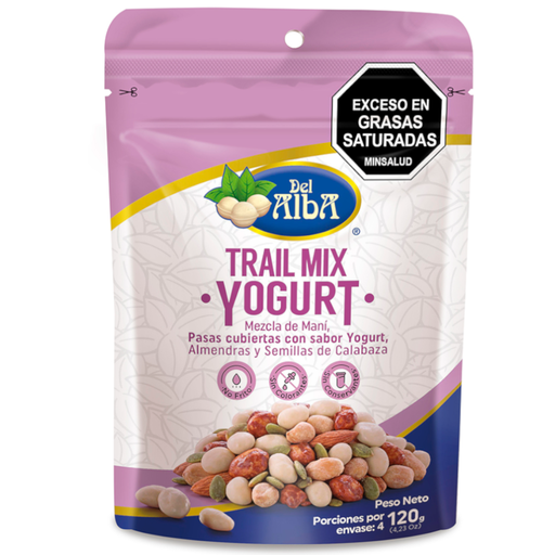 [056720] Mezcla De Frutos Secos Del Alba Con Pasas Cubiertas De Yogurt 120Gr