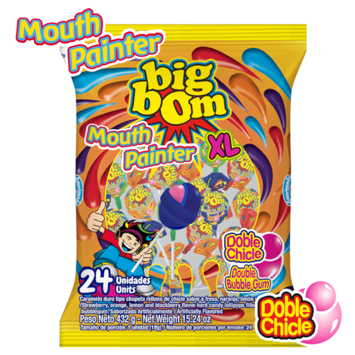 [056759] Big Bom Pinta Labios Americandy 24 Unidades 432Gr