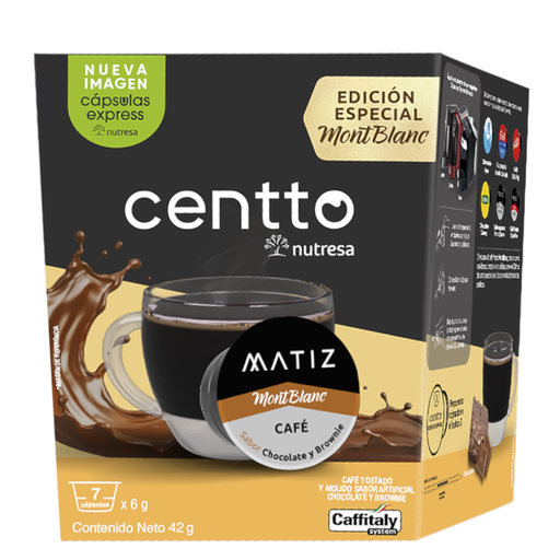 [056779] Café Matiz Montblanc Centto Cápsula 7 Unidades 42Gr